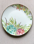 Delicate Botanical Plate