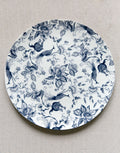 Delicate Blue and White Salad and Fruit Plate