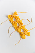 Charming Velvet Bows Set Of 4