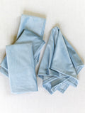 Blue Velvet Napkins Set of 4