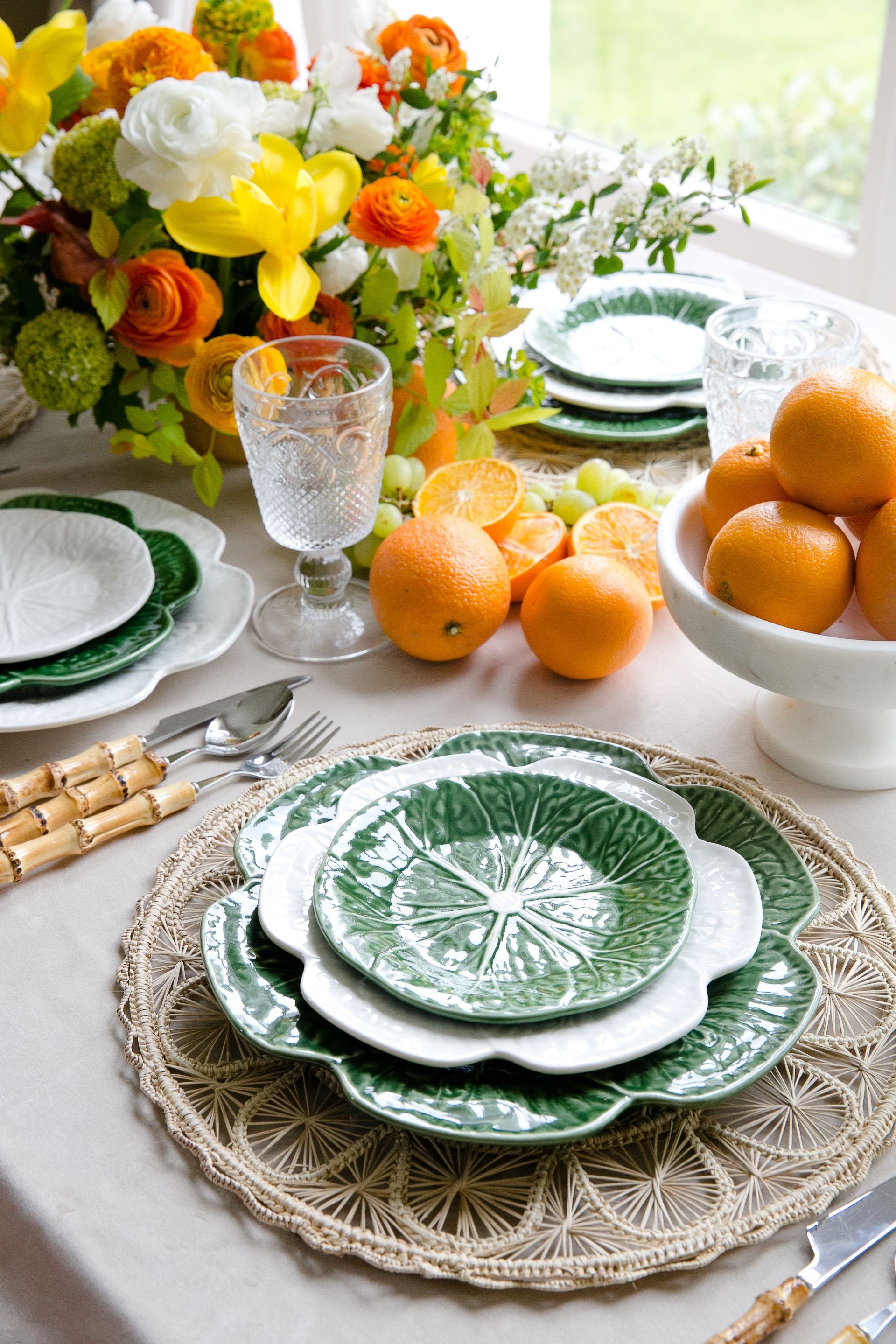 Cabbage Bread Plate